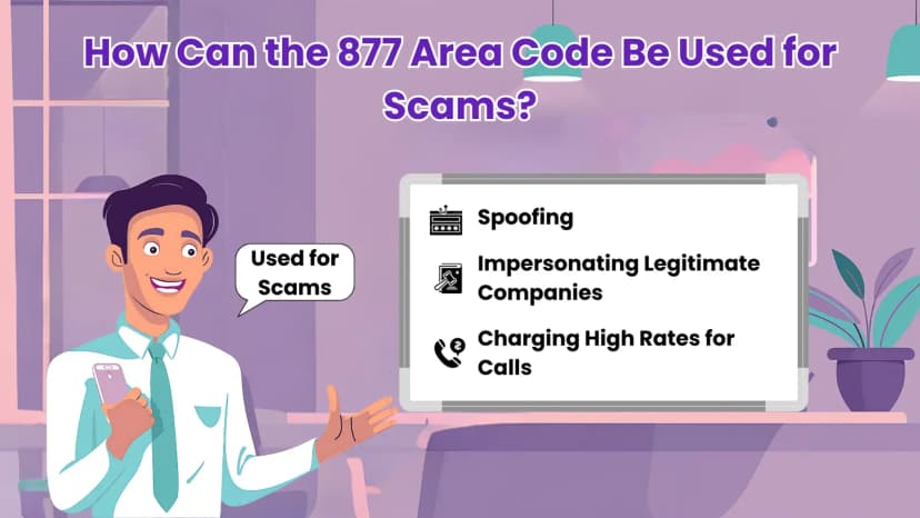 877 区号如何用于诈骗?