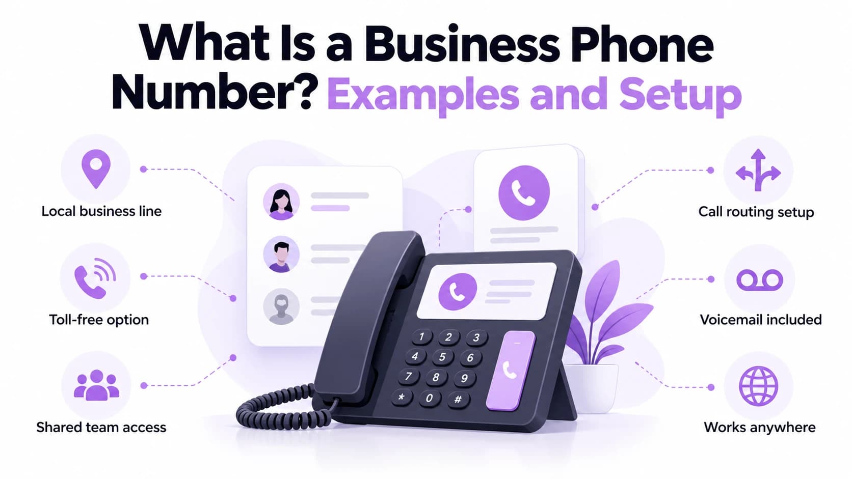What Is a Business Phone Number? Examples and Setup