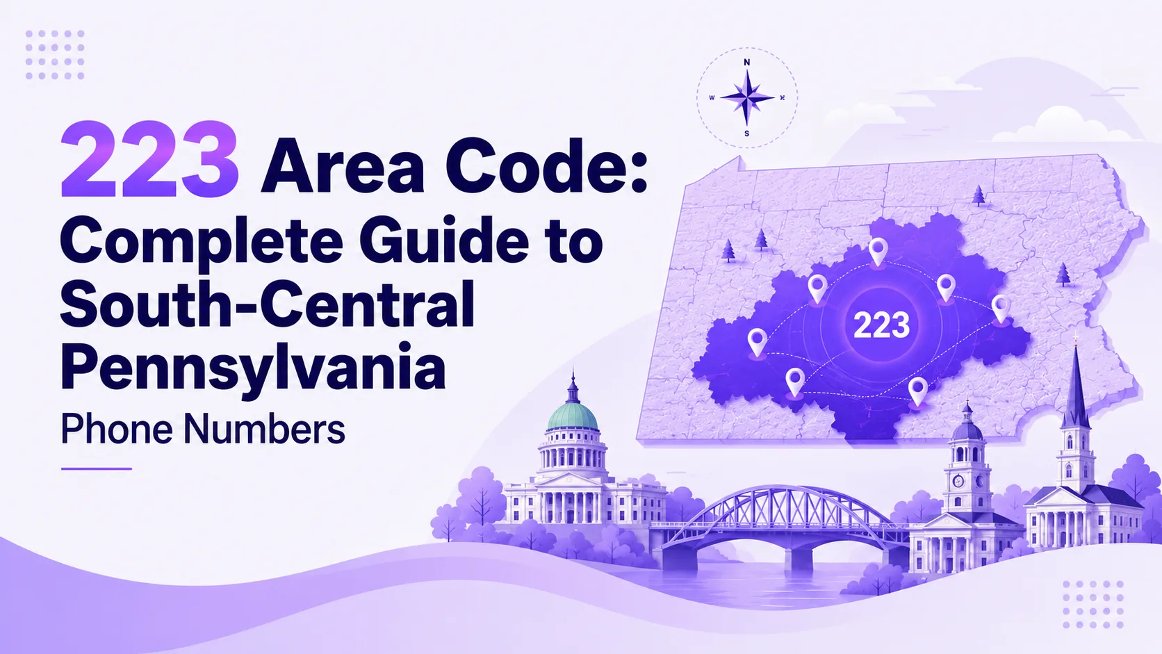 223 Area Code: South-Central Pennsylvania Number Guide